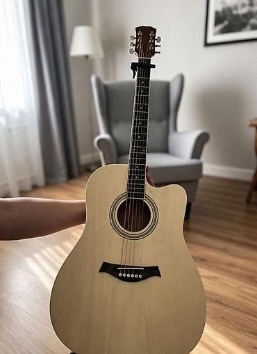 гитара gibson: Акустическая гитара типа дредноут с вырезом (cutaway). - Корпус — 1