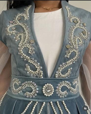 кыргыз футболка: Свадебные и праздничные платья в национальном стиле - Силуэты: пышные — 2