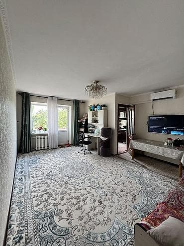 хрущёвка: 2 комнаты, 47 м², Хрущевка, 4 этаж, Косметический ремонт — 2