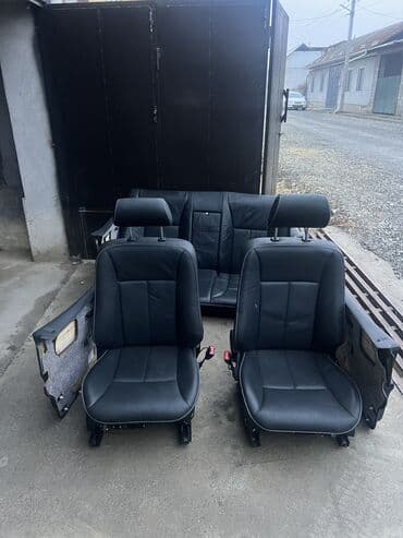 Комплект сидений, Кожа, Mercedes-Benz 2001 г., Б/у, Оригинал, Германия