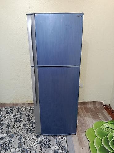 hitachi холодильник: Холодильник Sharp, Б/у, Двухкамерный, No frost, 60 * 160 * 60 — 1