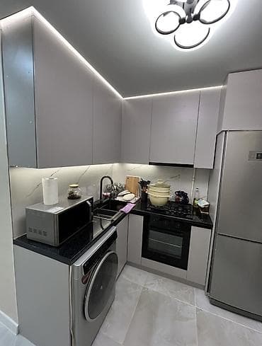 binar: 3 комнаты, 76 м², 9 мкр Индивидуалка, 4 этаж, Евроремонт — 1