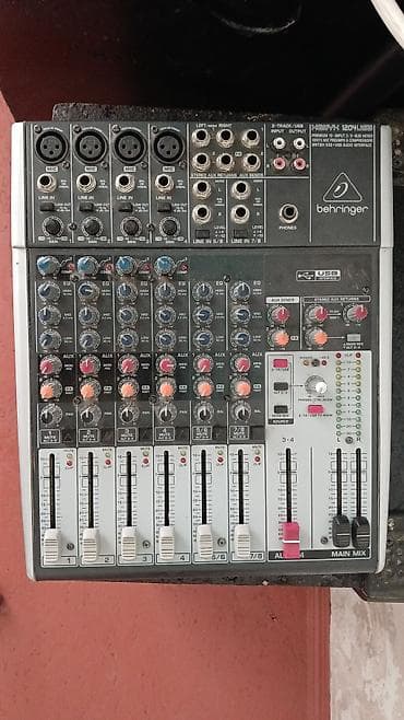 наушники с шумоподавлением бишкек: Аналоговый микшер Behringer Xenyx 1204USB с USB‑аудиоинтерфейсом — 1