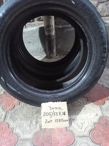 Шиналар 205 / 55 / R 16, Кыш, Жуп, DUNLOP — 2