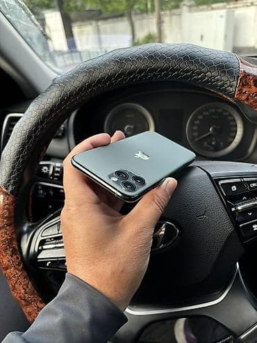 apple ipad: IPhone 11 Pro, Б/у, 64 ГБ, Matte Midnight Green, Защитное стекло, Чехол, 100 % — 3