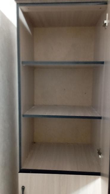 Стенки-шкафы: Шкаф для одежды, Б/у, Прямой — 2