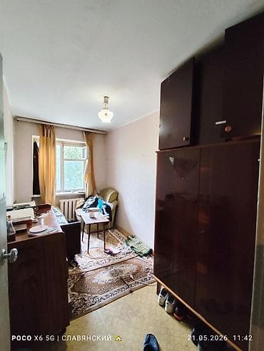 квартира 5 мкр: 2 комнаты, 41 м², 104 серия, 4 этаж — 3