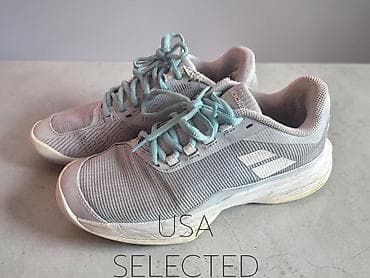 спортивный вещи: Мужские кроссовки, 38, Babolat, Б/у, цвет - Серый, Самовывоз, Платная доставка — 2