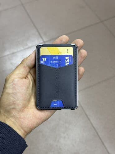 телеви: Магнитный беспроводной power bank с кардхолдером Повербанк 5000мач с — 8