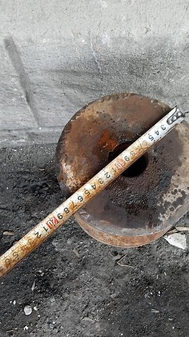 down pipe: Колесы рельсовые продаю, одна шт 5000 сом. Все размеры на фото — 2