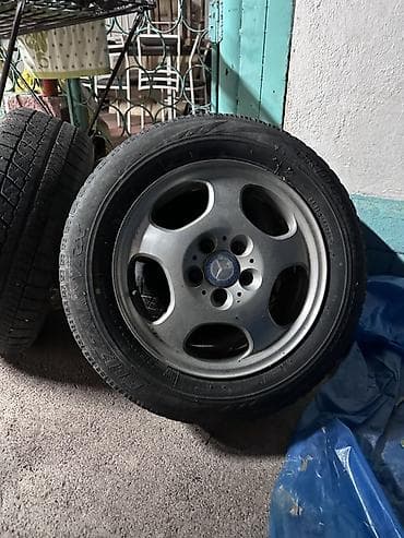 Транспорт: Комплект из 4 колёс для Mercedes-Benz. Состав: - Литые диски 16" — 2