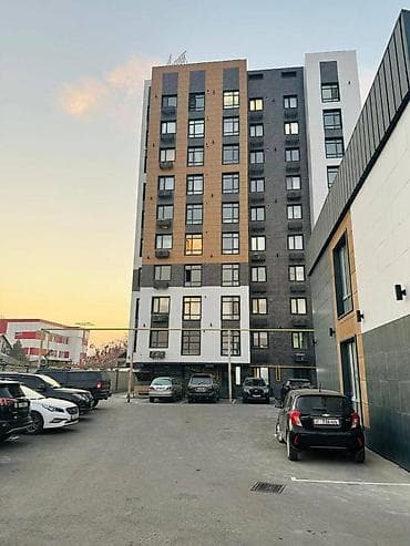 квартира ош для студентов: 1 комната, 45 м², Элитка, 10 этаж, Евроремонт — 1