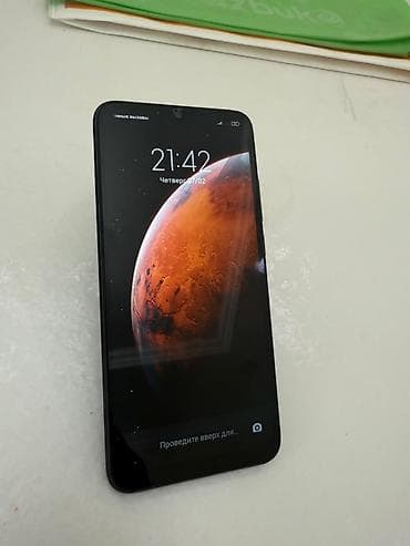 Redmi, Redmi 9C, Б/у, 32 ГБ, цвет - Черный, 2 SIM