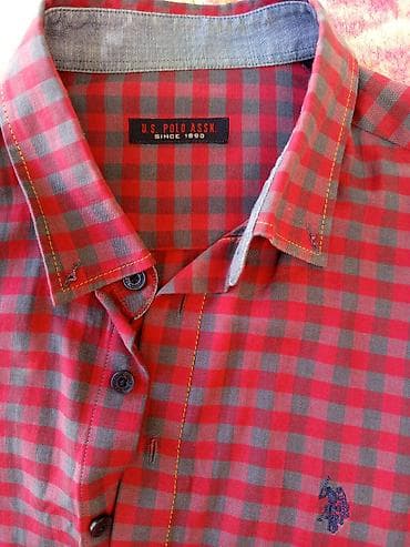 Мужская рубашка, S, Us Polo Assn, Б/у, цвет - Красный
