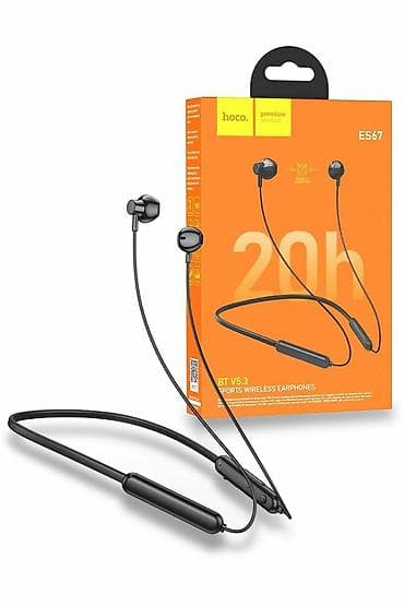 Чехлы: Bluetooth-наушники Hoco ES67 (шейный обод) Es62 hoco (120 часов)790 — 2