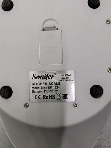 weight scale: Кухонные электронные весы Sonifer с чашей - Максимальная нагрузка — 7