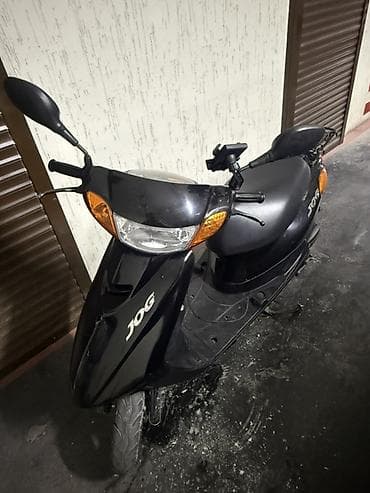Скутеры: Скутер Yamaha Jog 36J (пластик чёрный) пробег 50.000(свой!!!) — 1