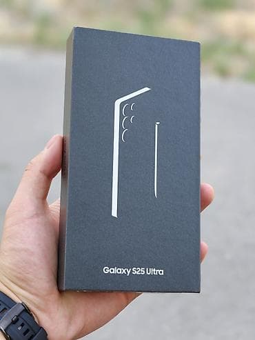 Samsung Galaxy S25 Ultra, Новый, 1 ТБ, цвет - Серый, 2 SIM, eSIM — 1