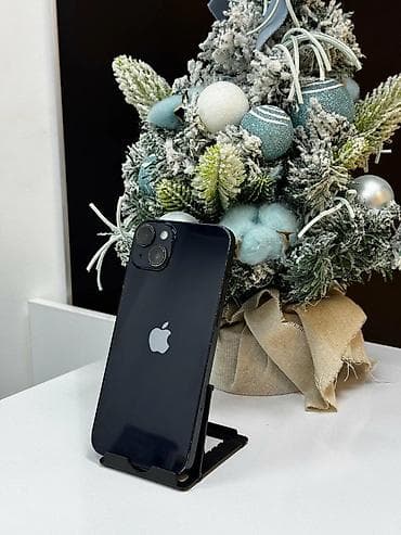 pixel 8: IPhone 14 Plus, Б/у, 128 ГБ, Midnight, Наушники, Зарядное устройство, Чехол — 1