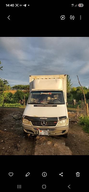 доля: Mercedes-Benz Спринтер: 2005 г., 2.2 л, Механика, Дизель, Фургон — 10