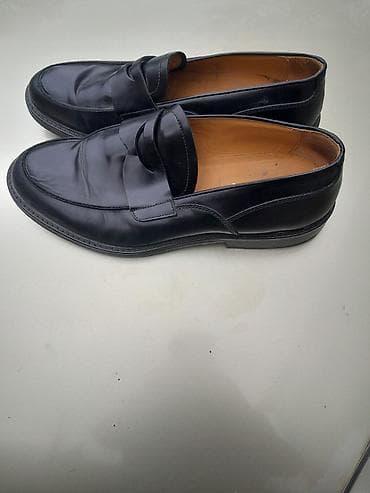 обувь лоферы: Мужские туфли, 40, BALDININI, Б/у, цвет - Черный, Самовывоз — 2