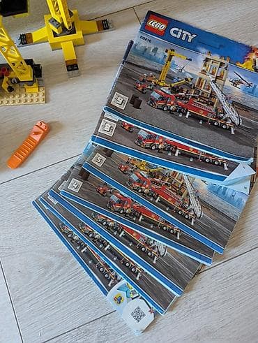 Игрушки: Лего 60216 — собран на 95%, все фигурки на месте. Инструкции в хорошем — 7