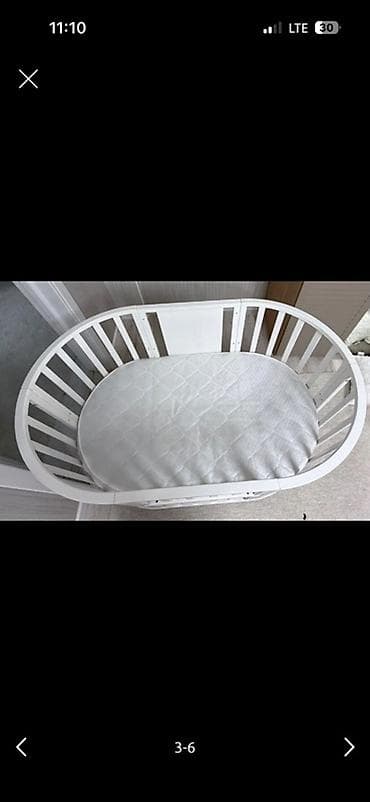 7в1: Детская кровать трансформер, Б/у, Другой тип, цвет - Белый — 2