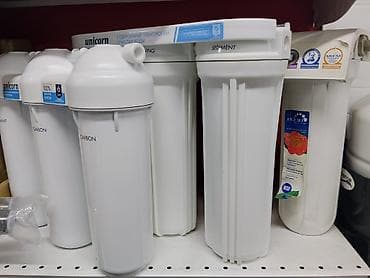 Колбы и модули для систем очистки воды (напорные фильтры под мойку) -