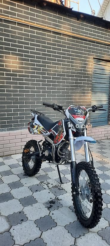 Мотоциклдер: Питбайк 125 куб. см, Бензин, Балдар үчүн, Жаңы — 1