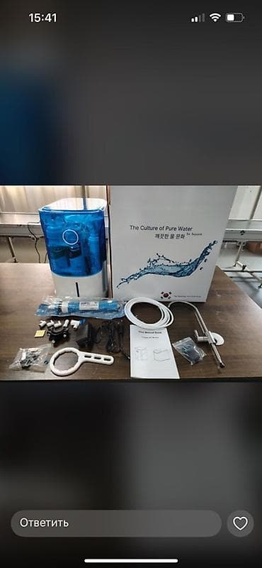 water: Система очистки питьевой воды с обратным осмосом (настольный/подмойный — 1