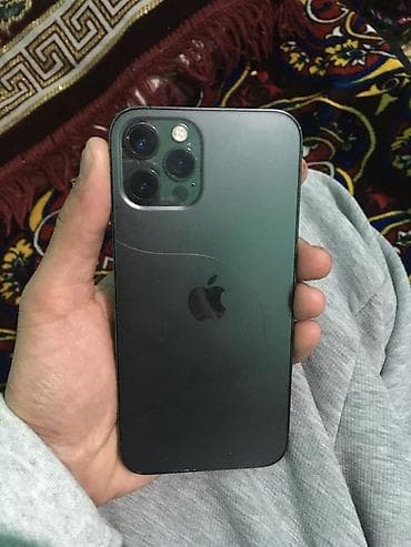 iphone 7 бу ош: IPhone 12 Pro, Жаңы, Графит, 100 % — 2