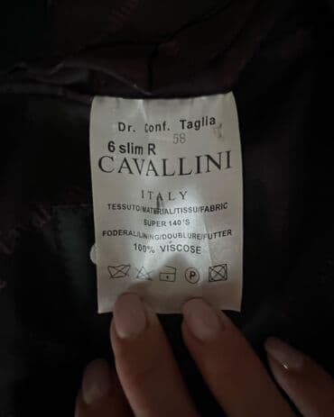 second hend: Мужской костюм, 2XL, Новый, цвет - Черный, Самовывоз — 4