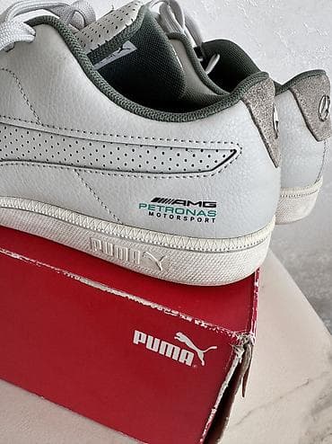 обувь мурская: Мужские кроссовки, 44, Puma, Б/у, цвет - Серый, Самовывоз — 2