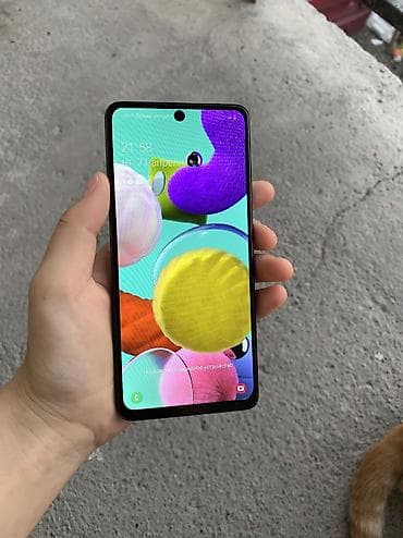 nothing iphone: Samsung Galaxy A51, Б/у, 128 ГБ, цвет - Черный, 2 SIM — 2