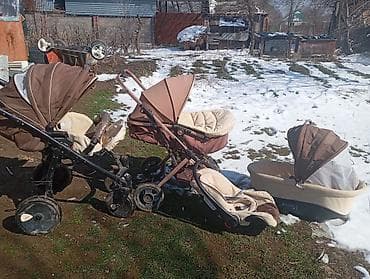 Коляски: Детская коляска трансформер 4в 1 Комплектация: - прогулочный блок с — 1