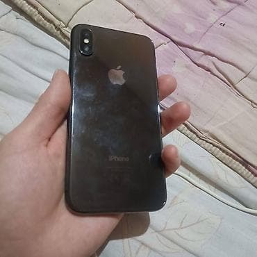 запчасти на айфон x: IPhone X, Б/у, 64 ГБ, Space Gray, Чехол, 100 % — 2