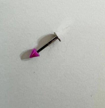 пистолет на пистонах: Пирсинг, длина штанги 8 мм, цена за 1 шт — 3