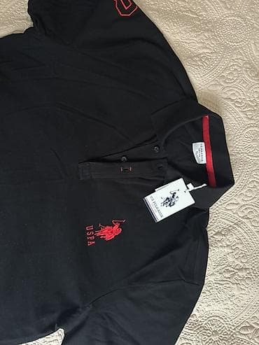 us polo: Поло U.S. Polo Assn. (USPA) - Модель: мужское поло с коротким рукавом — 6