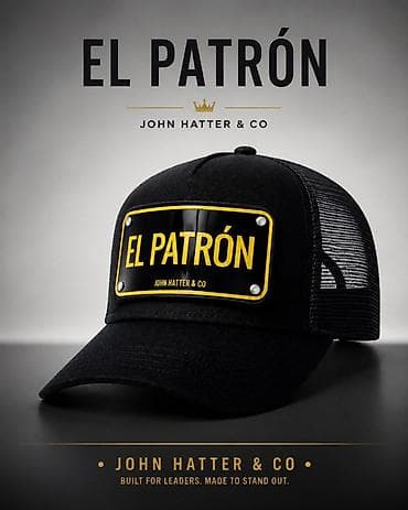 Кепка-тракер John Hatter & Co «EL PATRÓN» - Бренд: JOHN HATTER