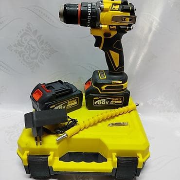 Аккумуляторная ударная дрель‑шуруповерт (стандарт DeWALT 88V max) — 1