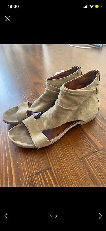 обувь распродажа: Босоножки, 40, Massimo Dutti, Б/у, цвет - Коричневый, Самовывоз — 7