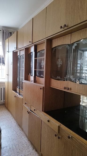 пластиковые стены: Стенка-шкаф, Тип стенки-шкафа: Модульная, Для зала, Особенности: Для хранения посуды — 2