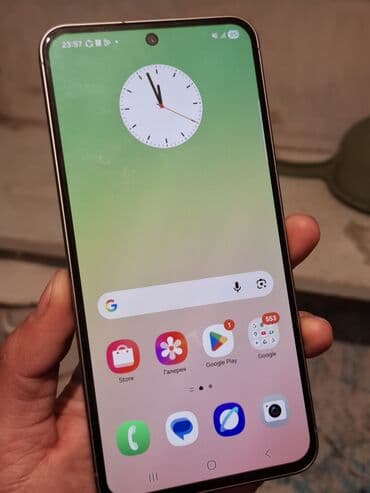 a55 samsung: Samsung Galaxy A56, Б/у, 256 ГБ, цвет - Серый, 2 SIM — 5