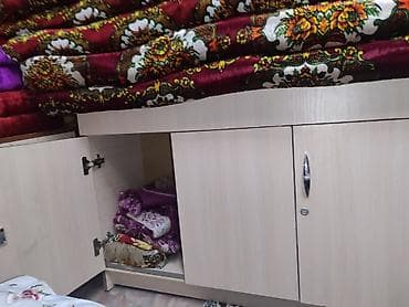 Кийим үчүн комоддор: Кийим үчүн комод, Күзгүсүз, ЛДСП, түсү - Саргыч боз — 2