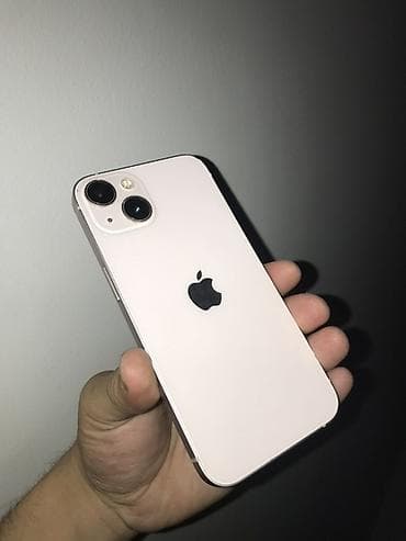 google assistant: IPhone 13, Б/у, 128 ГБ, Розовый, 77 % — 1