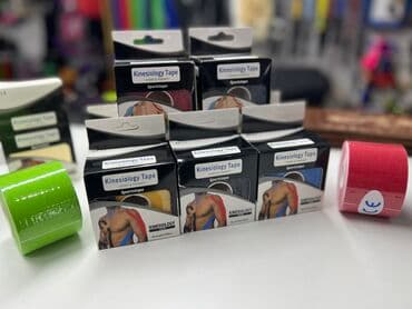 тейпы: Кинезио тейп (Kinesiology tape) - эластичный пластырь, применяющийся — 1