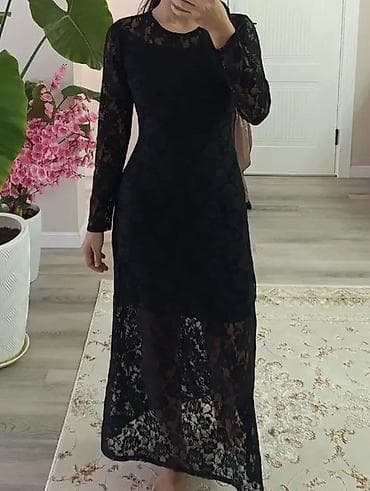 гардироб: Вечернее платье, Длинная модель, С рукавами, Шлейф, M — 3