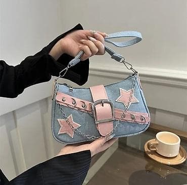 Сумкалар: Y2K Star Bag — стильная сумка с яркими акцентами звезд, ремешком с — 8