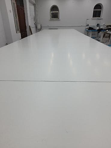 Бизнес үчүн жабдуулар: Кийим бычуучу үстөл, түсү - Ак — 2