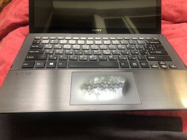 ноутбуки сони: Ультрабук, Sony, 8 ГБ ОЗУ, Intel Core i7, 13.3 ", Б/у, Для работы, учебы, память SSD — 6